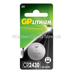 GP Lithium Coil Cell Battery C1 CR2430